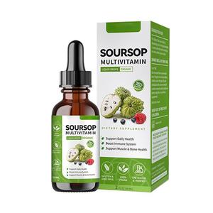 Hot-Selling Organic Dried Soursop Graviola Fruit Powder Factory Supports OEM Brands Agriculture Product Export
